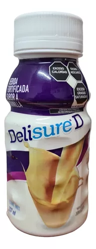 DELISURE "D" VAINILLA C/FIBRA ENVASE C/237ML(RICAP)