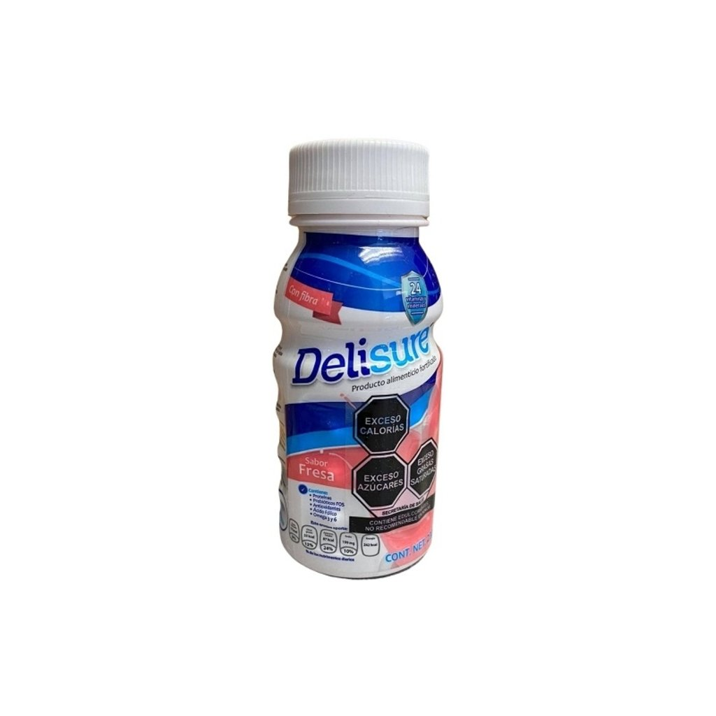 DELISURE FRESA C/FIBRA ENVASE C/237ML(RICAP)