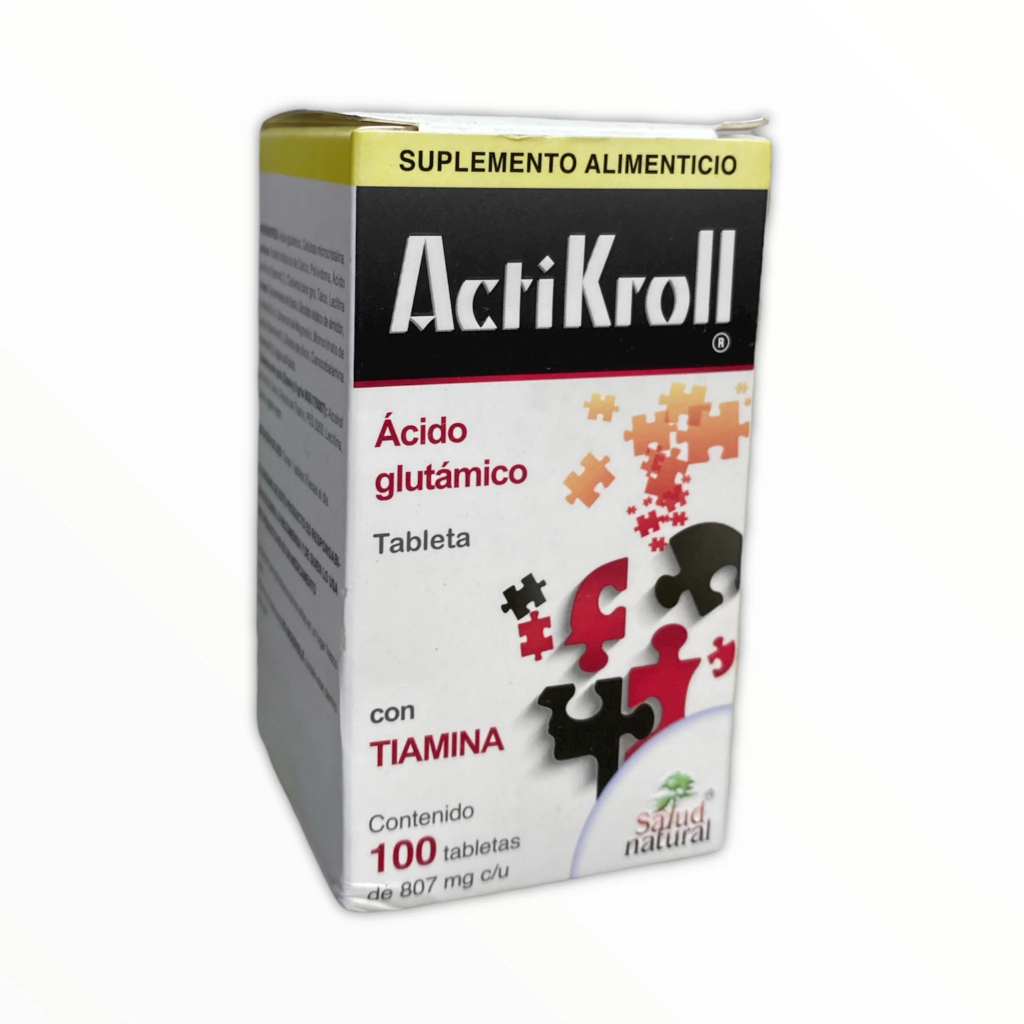 ACTIKROLL TABLETAS C/100 (IVA)(SALUD NATURAL)