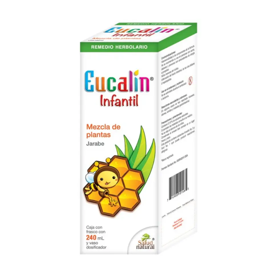 EUCALIN INFANTIL JBE 240ML (M.DE ABEJA/EUCALIPTO)(SALUD NATURAL)