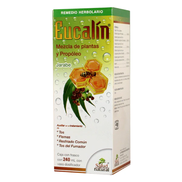 EUCALIN MIEL JARABE 240 ML- (SALUD NATURAL)