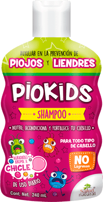 PIOKIDS SHAMPOO 240 ML (IVA) (SALUD NATURAL)