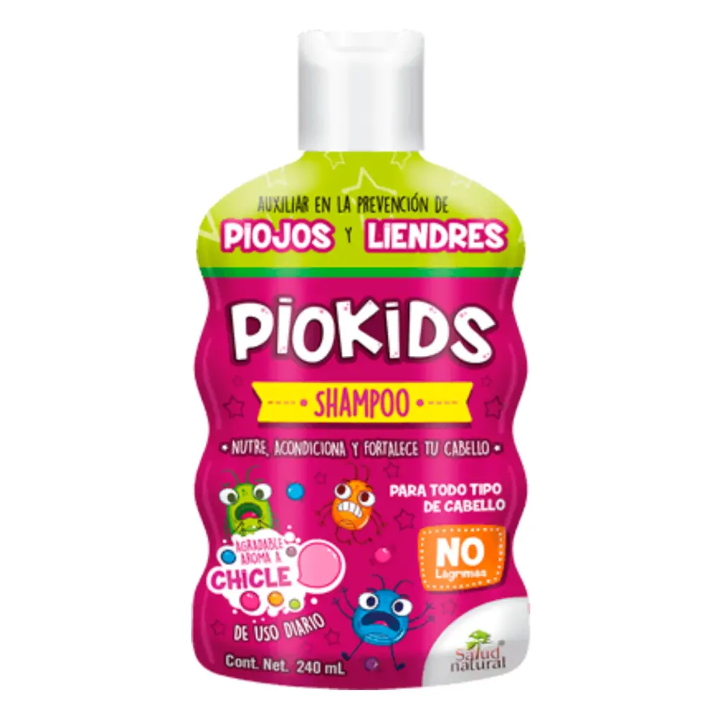 PIOKIDS SHAMPOO 240ML (IVA)(SALUD NATURAL)