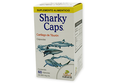 SHARKY CAPS CAP C/60 850MG (SALUD NATURAL)