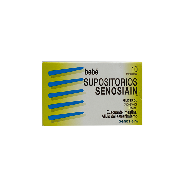 SENOSIAIN SUPOSITORIOS BEBE C/10 GLICEROL(SENOSIAIN)