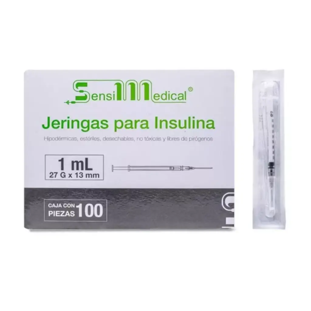JERINGA 1ML 27X13 C/100 (SENSIMEDICAL/JAYOR)