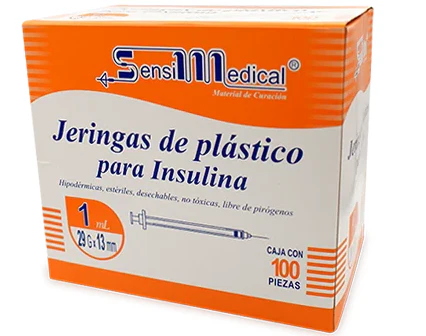 JERINGA 1 ML 29X13 C/100 (SENSIMEDICAL - JAYOR)