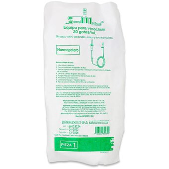 NORMOGOTERO S/AGUJA 20 GOTAS  (SENSIMEDICAL - JAYOR)