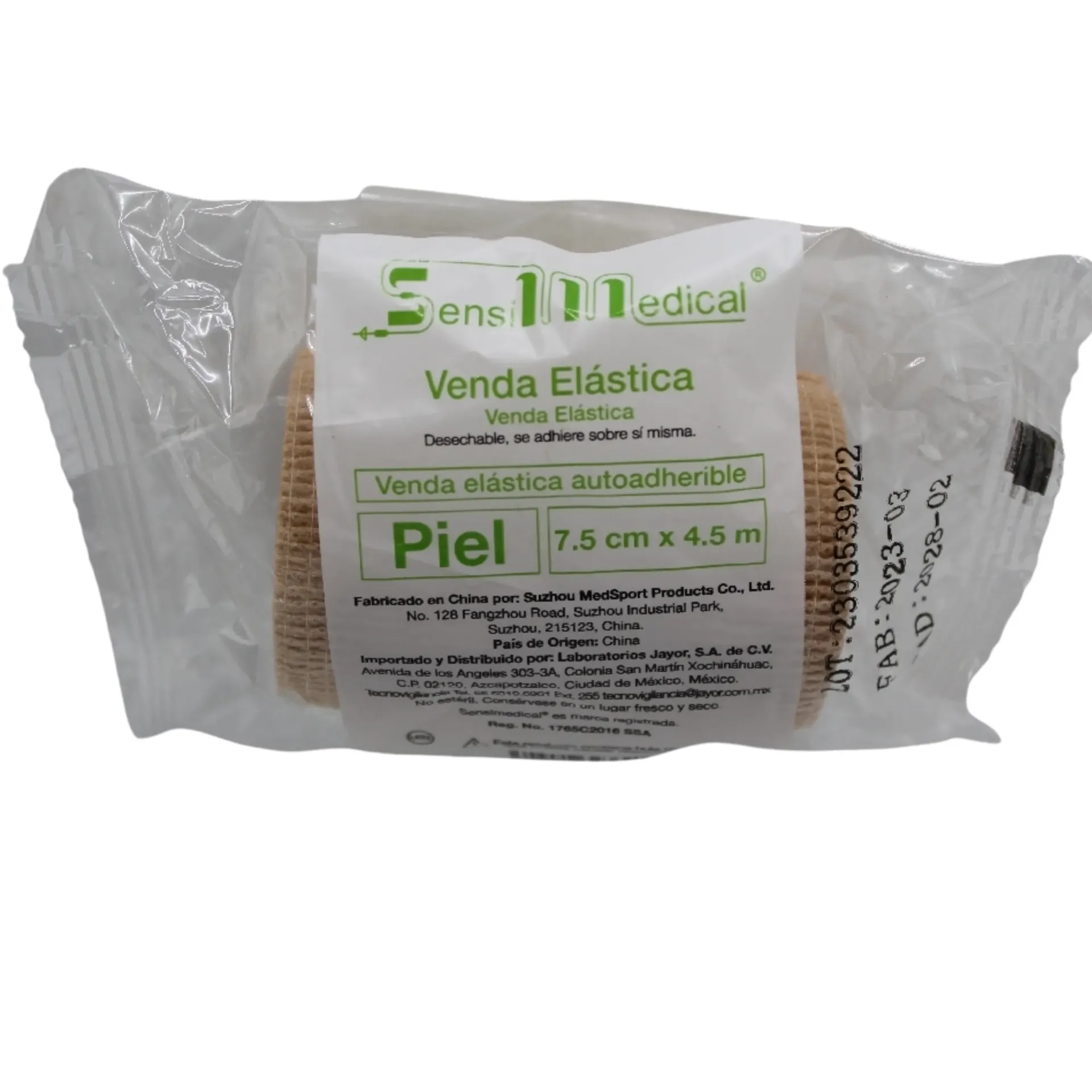 SENSIMEDICAL VENDA AUTOADH 7.5CM X 4.5  PIEL C/1 (IVA)