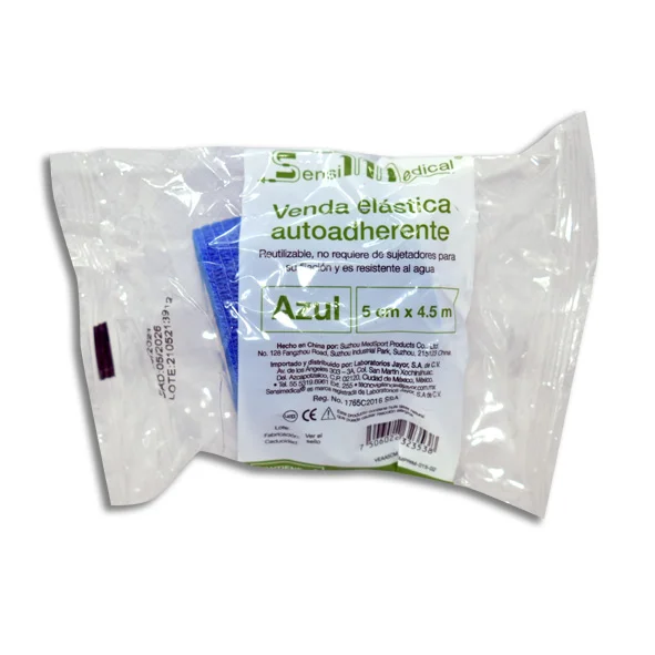 SENSIMEDICAL VENDA AUTOADH AZUL 5CM X 4.5 M C/1 (IVA)