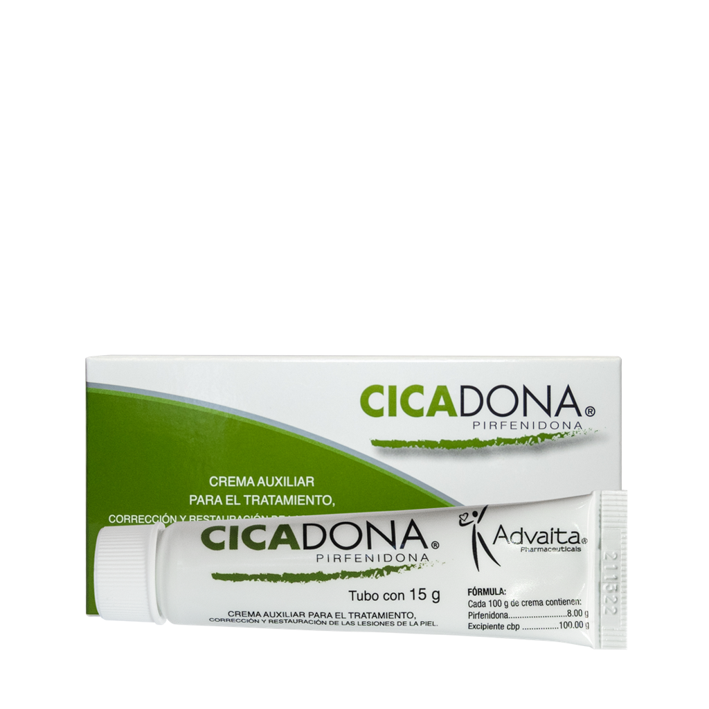 CICADONA 8% C/15G CREMA (PIRFENIDONA)(SERRAL)