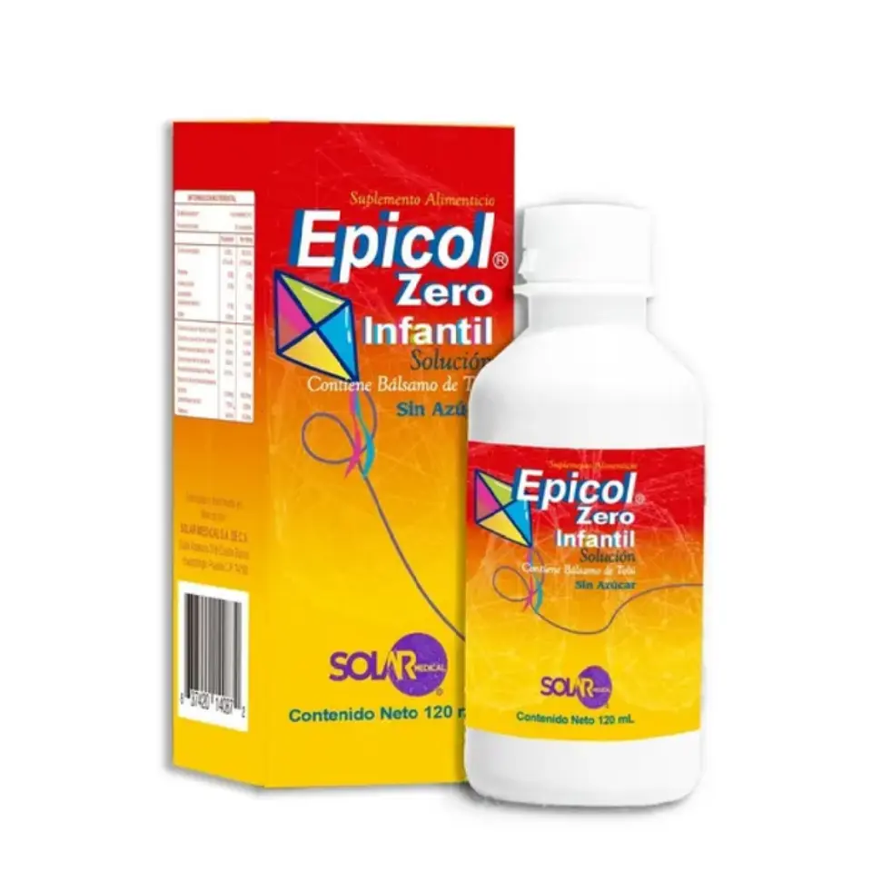 EPICOL ZERO INF 120ML SOL (SUPLEMENTO ALIMENTICIO)(SOLAR MEDICAL)