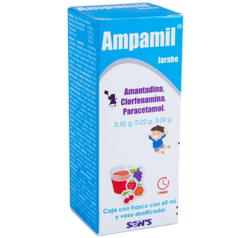 AMPAMIL SOLUCION INF ENVASE 60ML (AMANTADINA/CLORFENAMINA/PARACETAMOL)(SON'S)