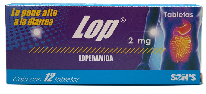 LOP 2 MG C/12 TAB - LOPERAMIDA (SON'S)