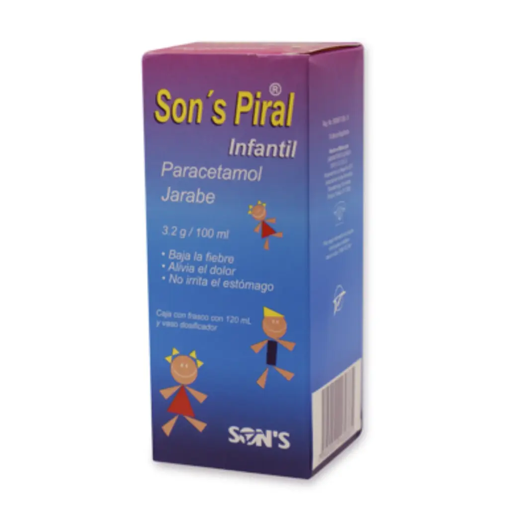 SONS PIRAL JBE 120ML (PARACETAMOL)(SON'S)