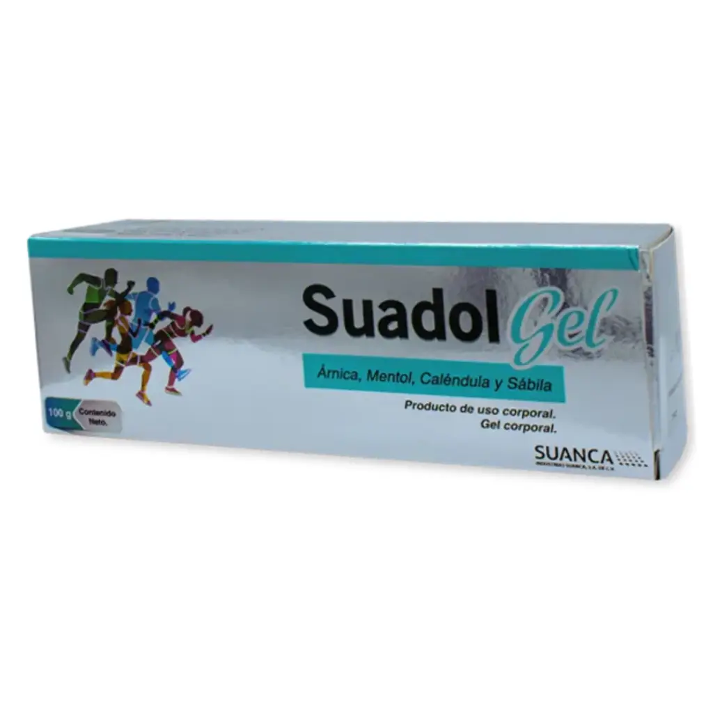 SUANCADOL GEL C/100GR (ARNICA/CALENDULA/MENTOL/SABILA)(SUANCA)