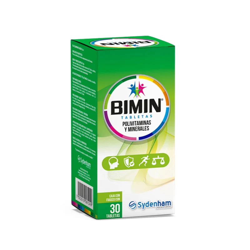 BIMIN C/30 TABS ( VITAMINAS )(SYDENHAM)