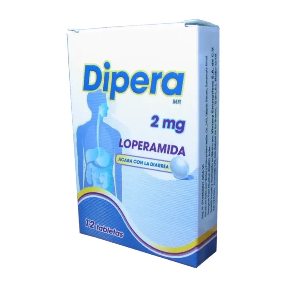 DIPERA TAB 2MG C/12 (LOPERAMIDA)(VICTORY)