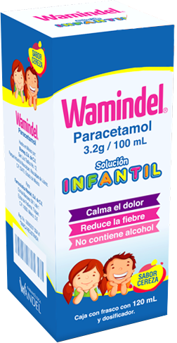 WAMINDEL 3.2 G/100 ML C/120 ML SUSP ( PARACETAMOL )(WANDELL)