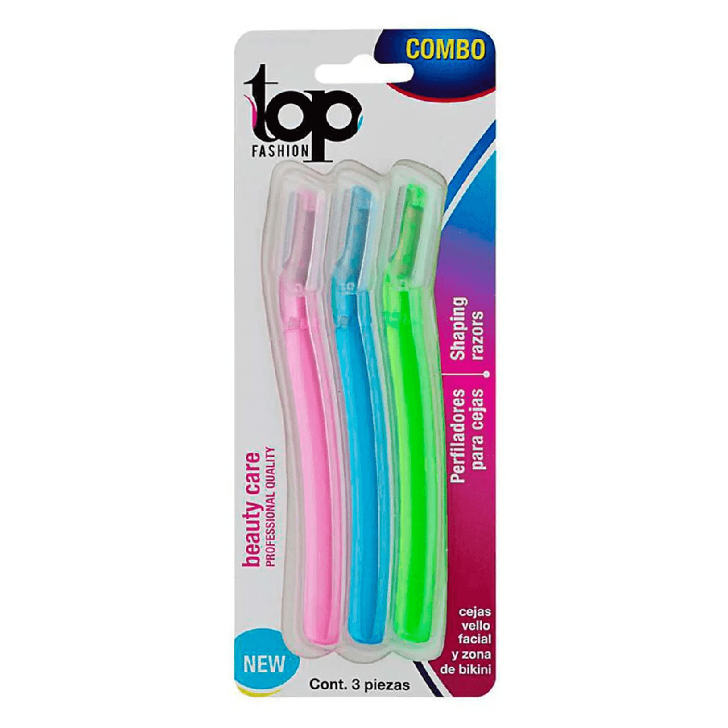 TOP FASHION PERFILADORES PARA CEJAS C/3 (BUSLA TRADING)