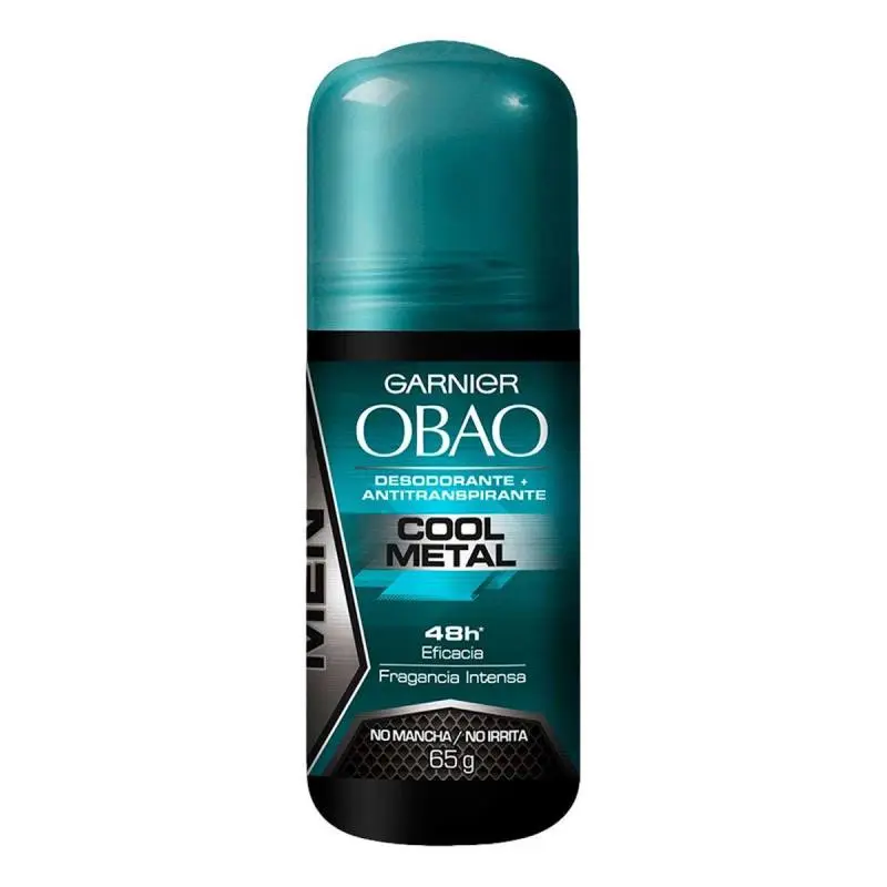 OBAO MEN COOL METAL 48H C/65G ROLL ON (IVA)(COSBEL/FRABEL)