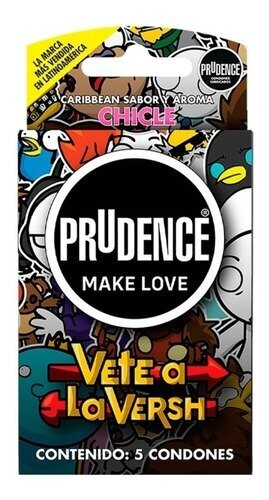 PRUDENCE CHICLE VETE A LA VERSH C/5 (IVA)(DKT DE MEXICO)