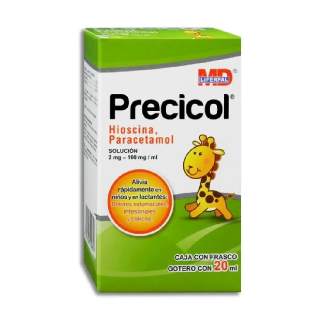 PRECICOL C/20ML GOTAS (HIOSCINA,PARACETAMOL)(LIFERPAL)