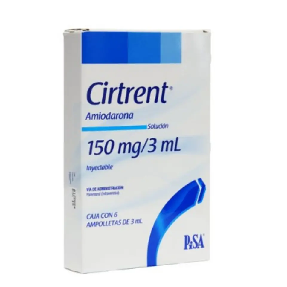 CIRTRENT 150MG/3ML SOL INY C/6 AMP (PISA)