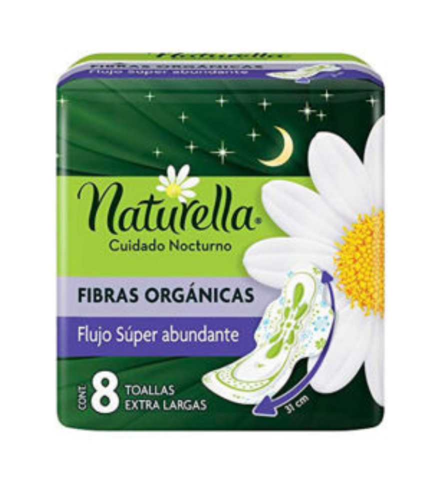 NATURELLA NOCTURNA C/ALAS 8 PZAS (PROCTER)