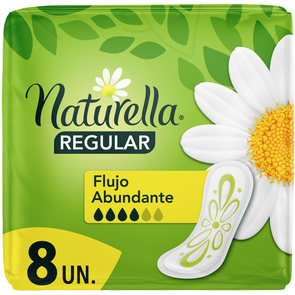 NATURELLA REGULAR TOALLAS SIN ALAS C/8 (PROCTER)