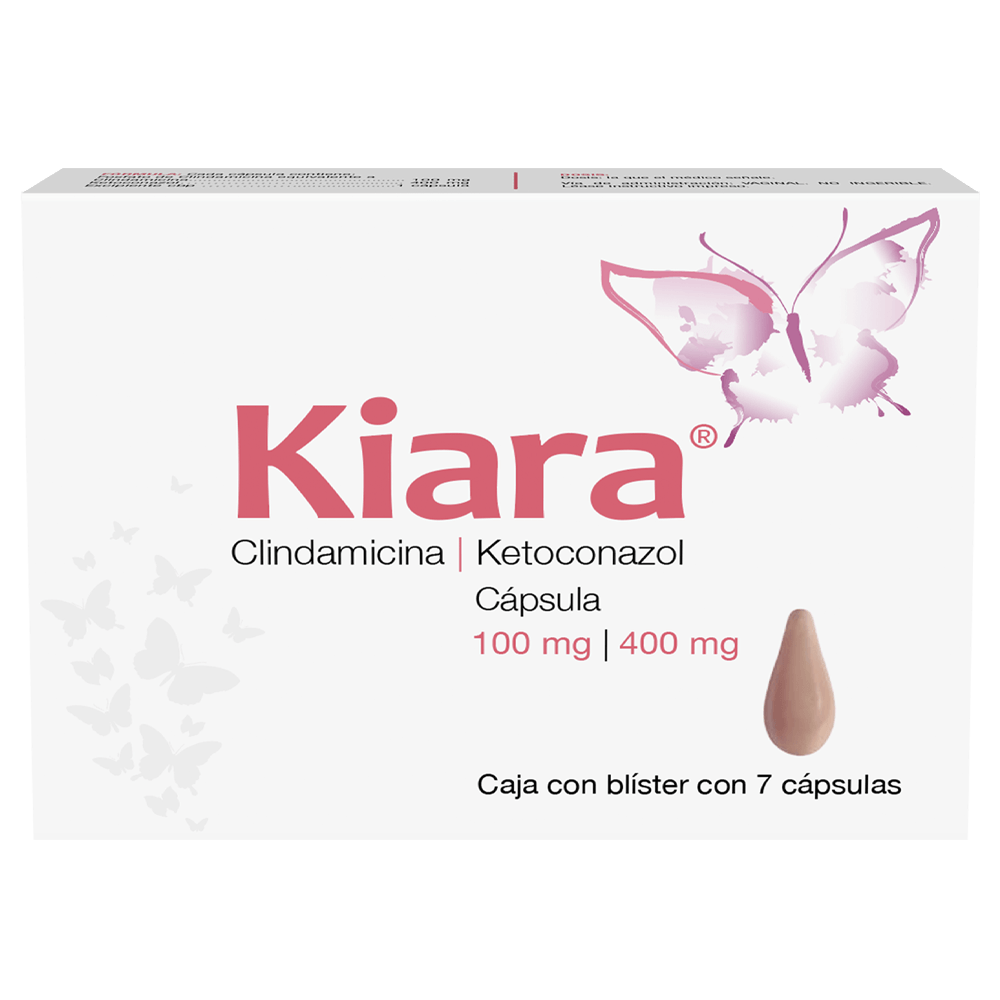 KIARA 400/100 MG C/7 CAP(PROGELA)
