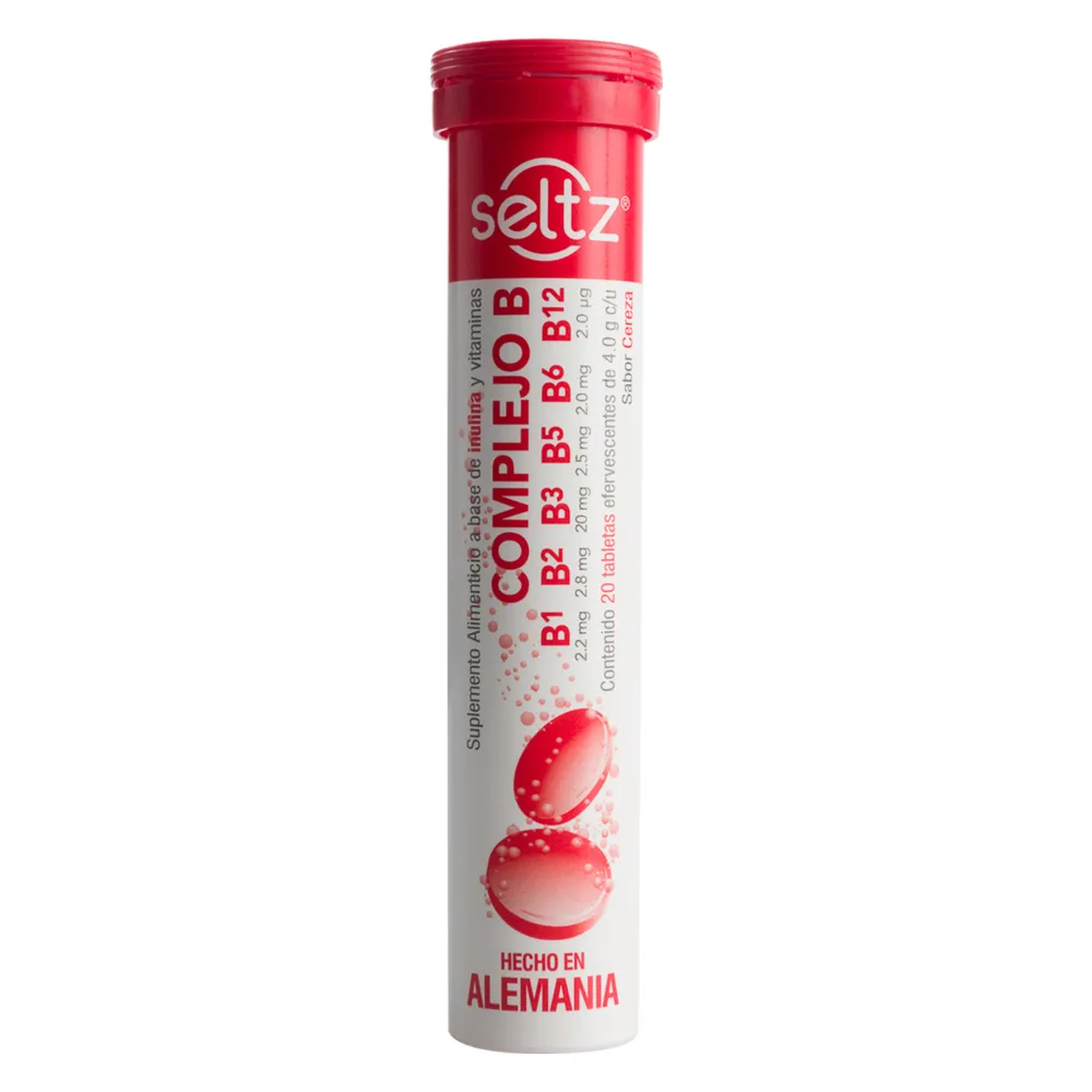 SELTZ COMPLEJO-B CEREZA 4 G C/20 TAB EFE (INDUKERN)
