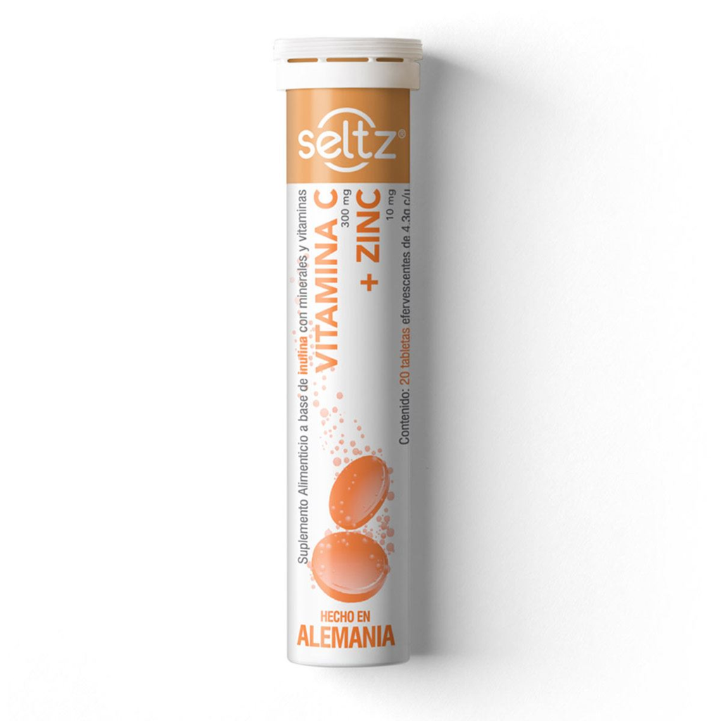 SELTZ VIT C+ZINC 4.3 G C/20 TAB EFE ( INDUKERN )