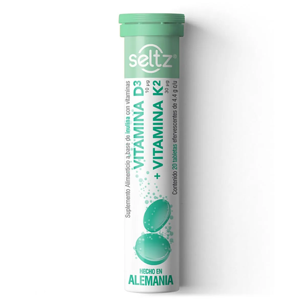 SELTZ VIT D3+VIT K2 4.4G C/20 TAB EFE (INDUKERN)