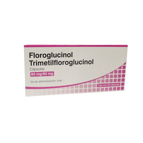 FLOROGLUCINOL/TRIMETILFLOR 80/80 MG C/20 CAP ( TECNOFARMA )