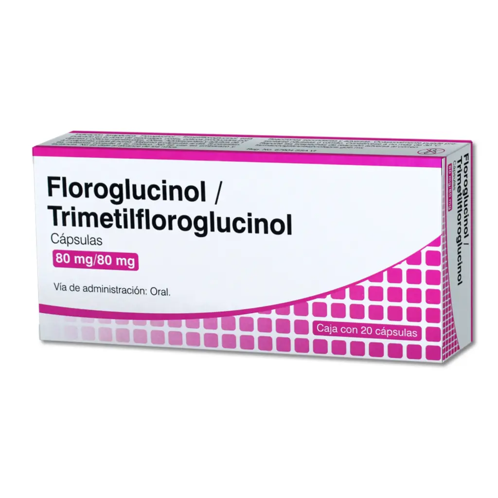 FLOROGLUCINOL/TRIMETILFLOR 80/80MG C/20 CAP (TECNOFARMA)