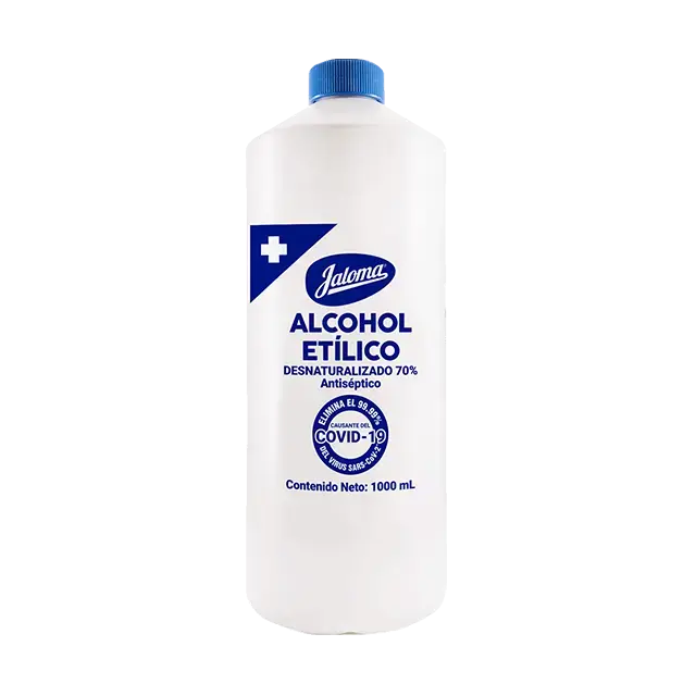 ALCOHOL DESNATURALIZADO 70° 1000ML (IVA)(JALOMA)