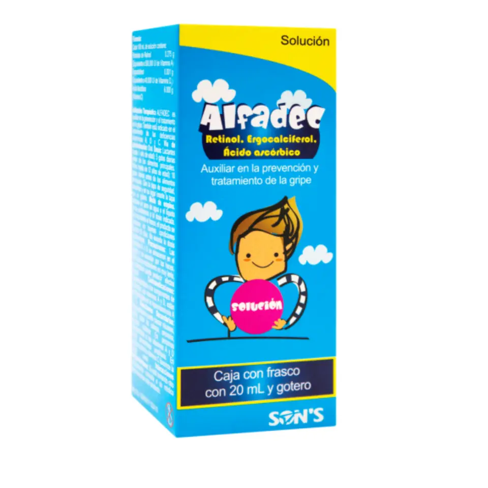ALFADEC GOTAS 20ML (VITAMINAS A, D Y C)(SON'S)