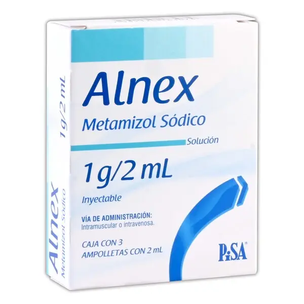 ALNEX 1G /2ML SOL INY CAJA C/3 AMP (PISA)