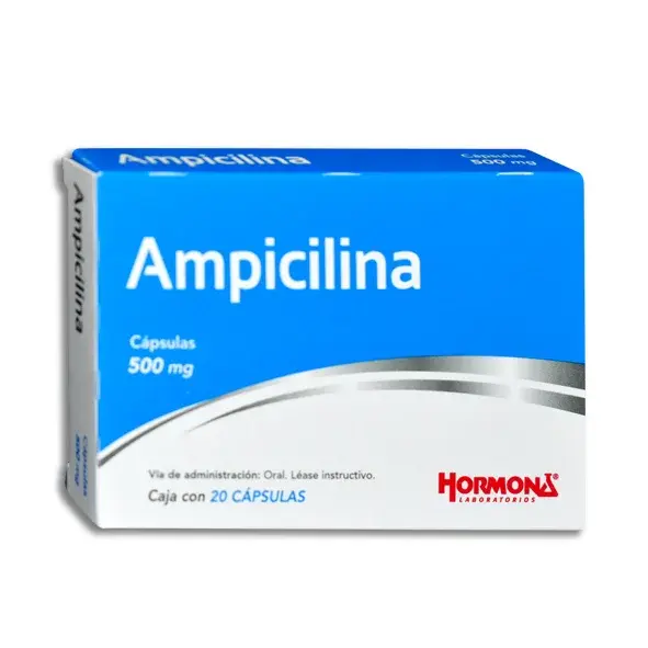 AMPICILINA 500MG C/20 CAP (HORMONA)