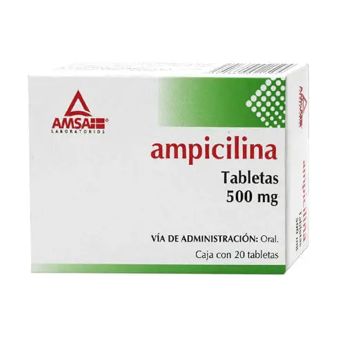 AMPICILINA 500MG C/20 TABS (AMSA)
