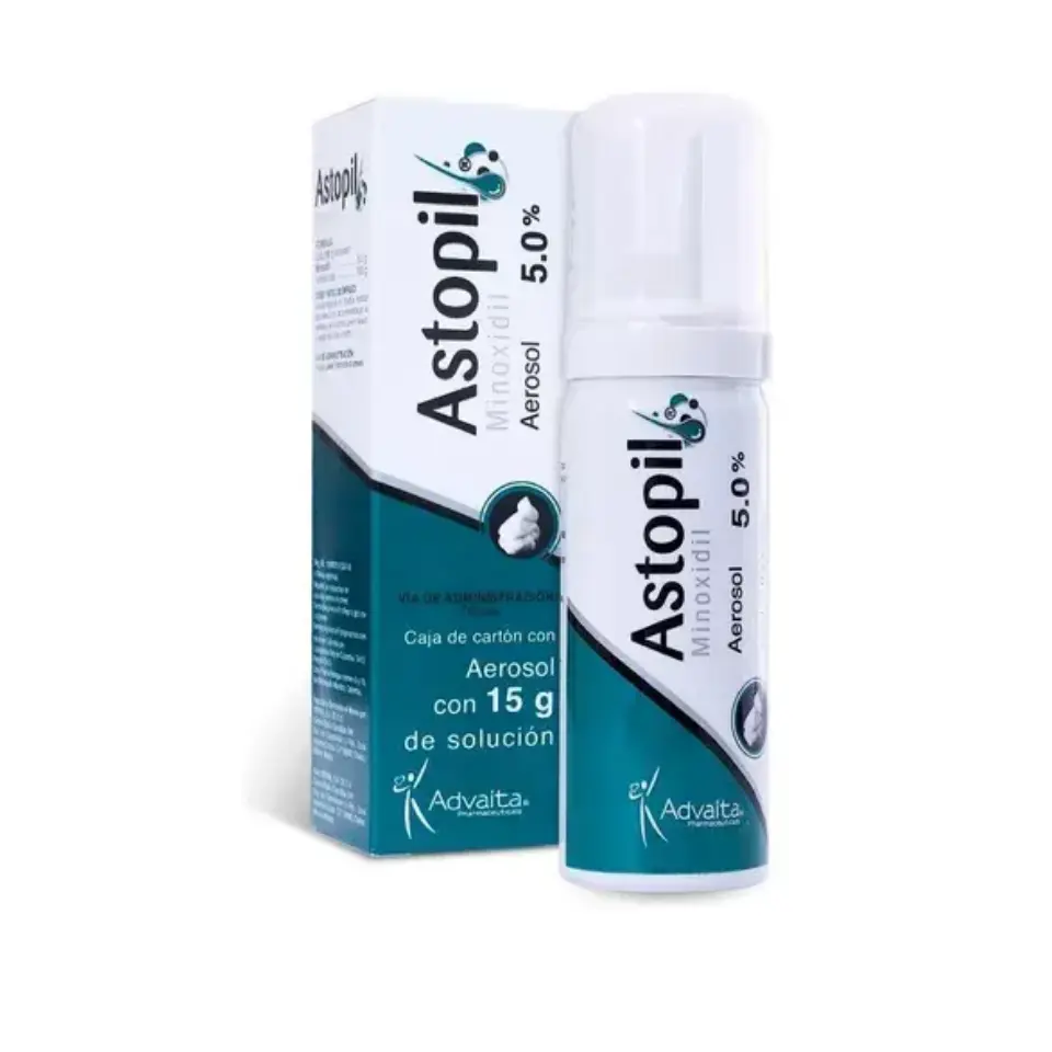 ASTOPIL 5.0% AER SOL C/15GR (MINOXIDIL)(SERRAL)