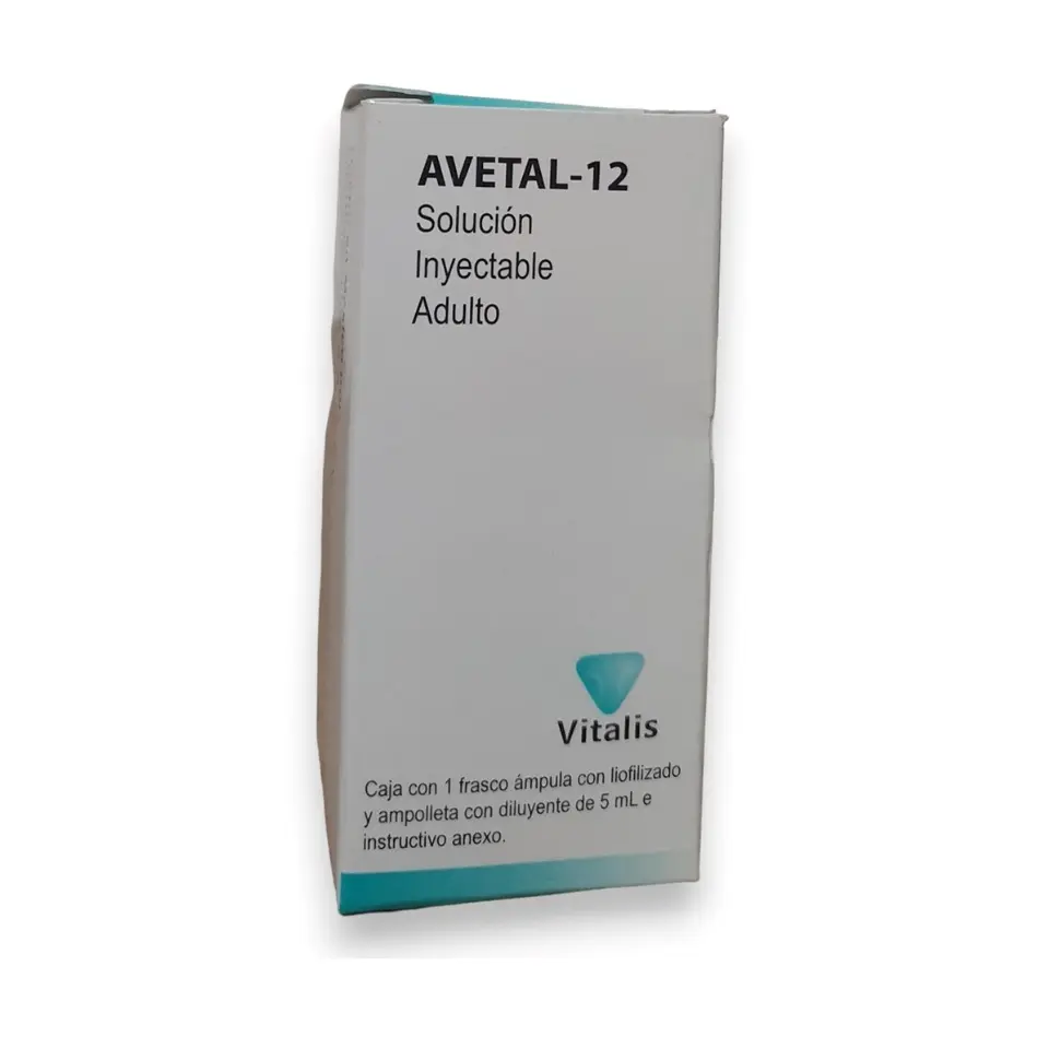 AVETAL-12 IV ADULTO 1 FCO AMP C/5ML (MULTIVITAMINICO)(VITALIS)