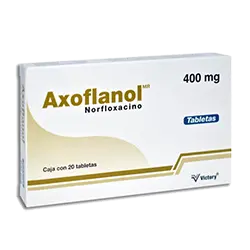 AXOFLANOL 400MG C/20 TAB (NORFLOXACINO)(VICTORY)