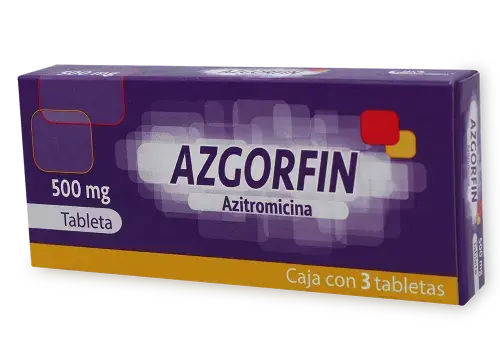 AZGORFIN 500MG C/3 TAB (AZITROMICINA)(DEGORT'S)