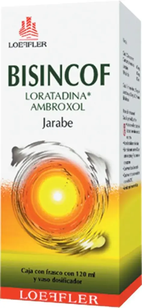 BISINCOF C/120ML JBE (AMBROXOL, LORATADINA)(LOEFFLER)
