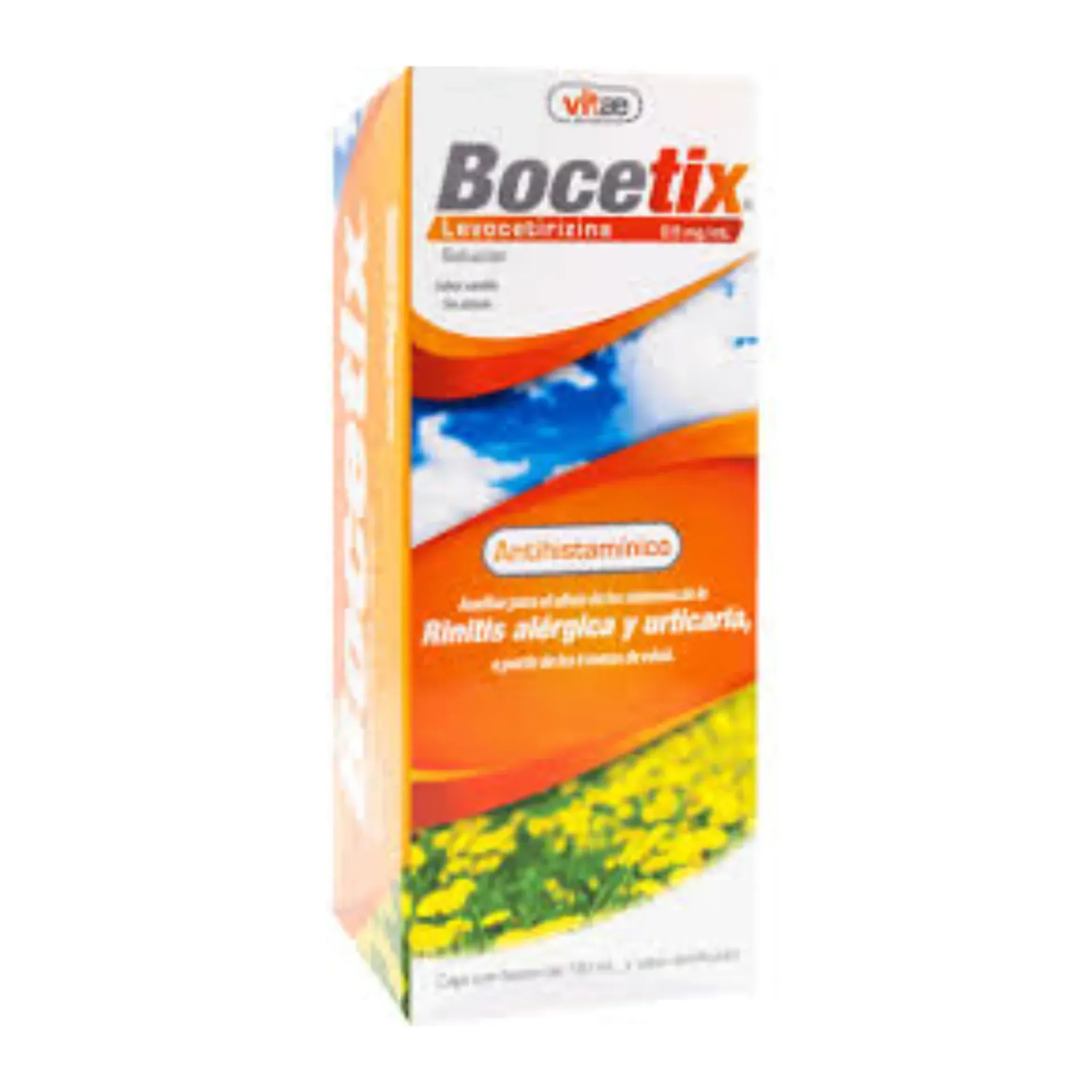 BOCETIX 0.5MG SOL 150ML SANDIA S/AZUCAR (LEVOCETIRIZINA)(VITAE)