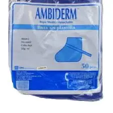 BOTA S/PLANTILLA NO EST SMS C/25 PAR (IVA)(AMBIDERM)