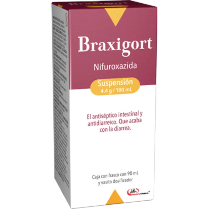 BRAXIGORT C/90ML SOL (NIFUROXAZIDA)(DEGORT'S)