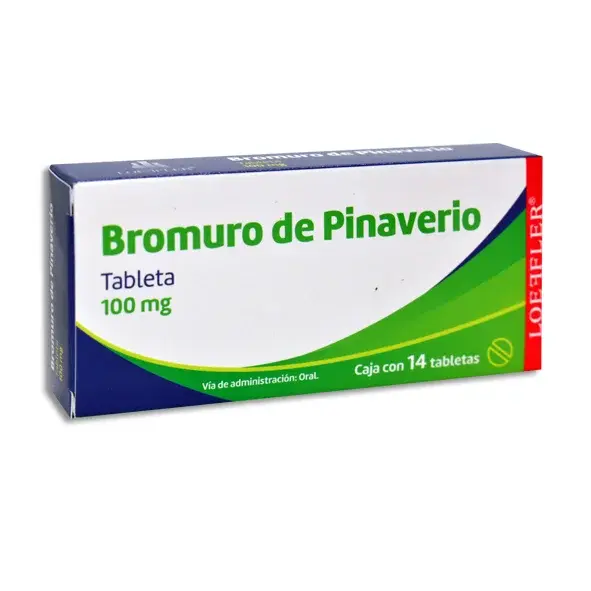 BROMURO DE PINAVERIO 100MG C/14 TABS (LOEFFLER)